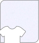 Stripflock White HTV