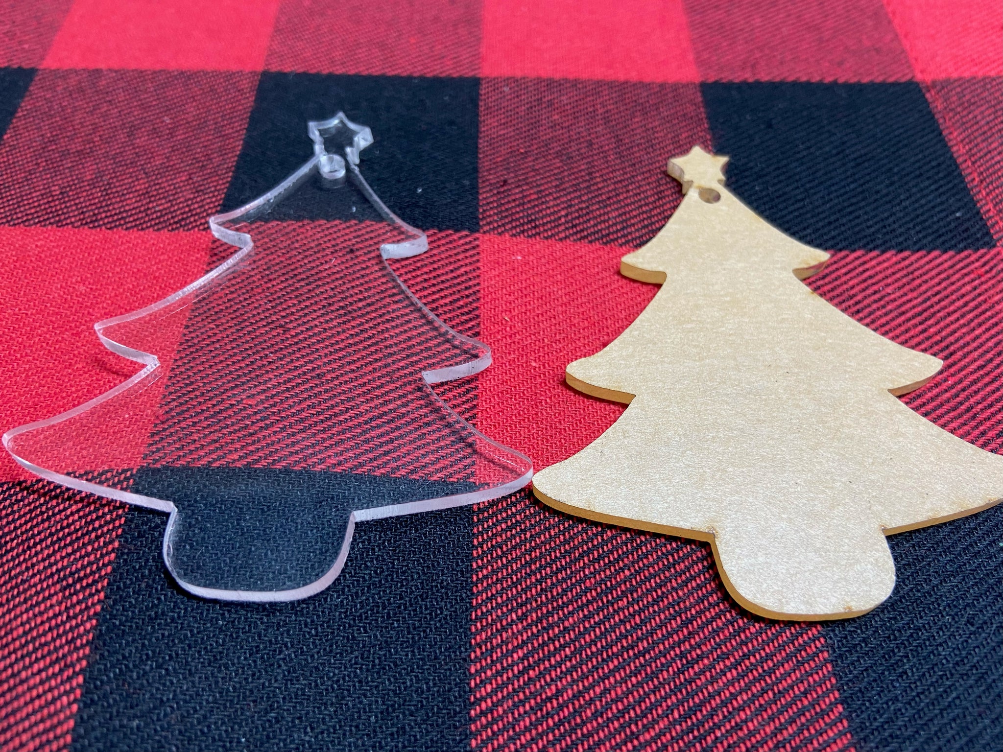 Clear Acrylic Christmas Tree