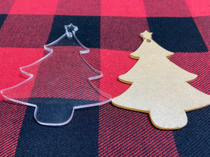 Clear Acrylic Christmas Tree