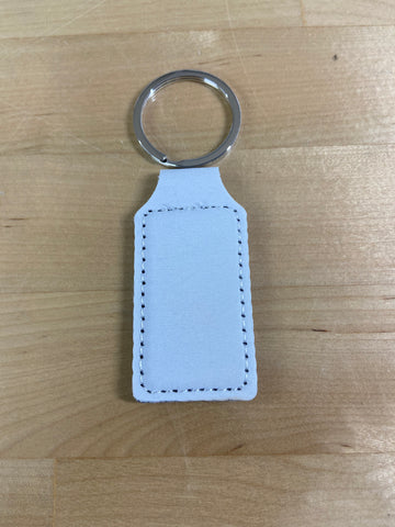 Sublimation Leather Keychain