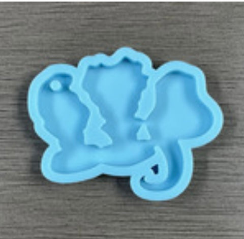 3 Witches Keychain Mold