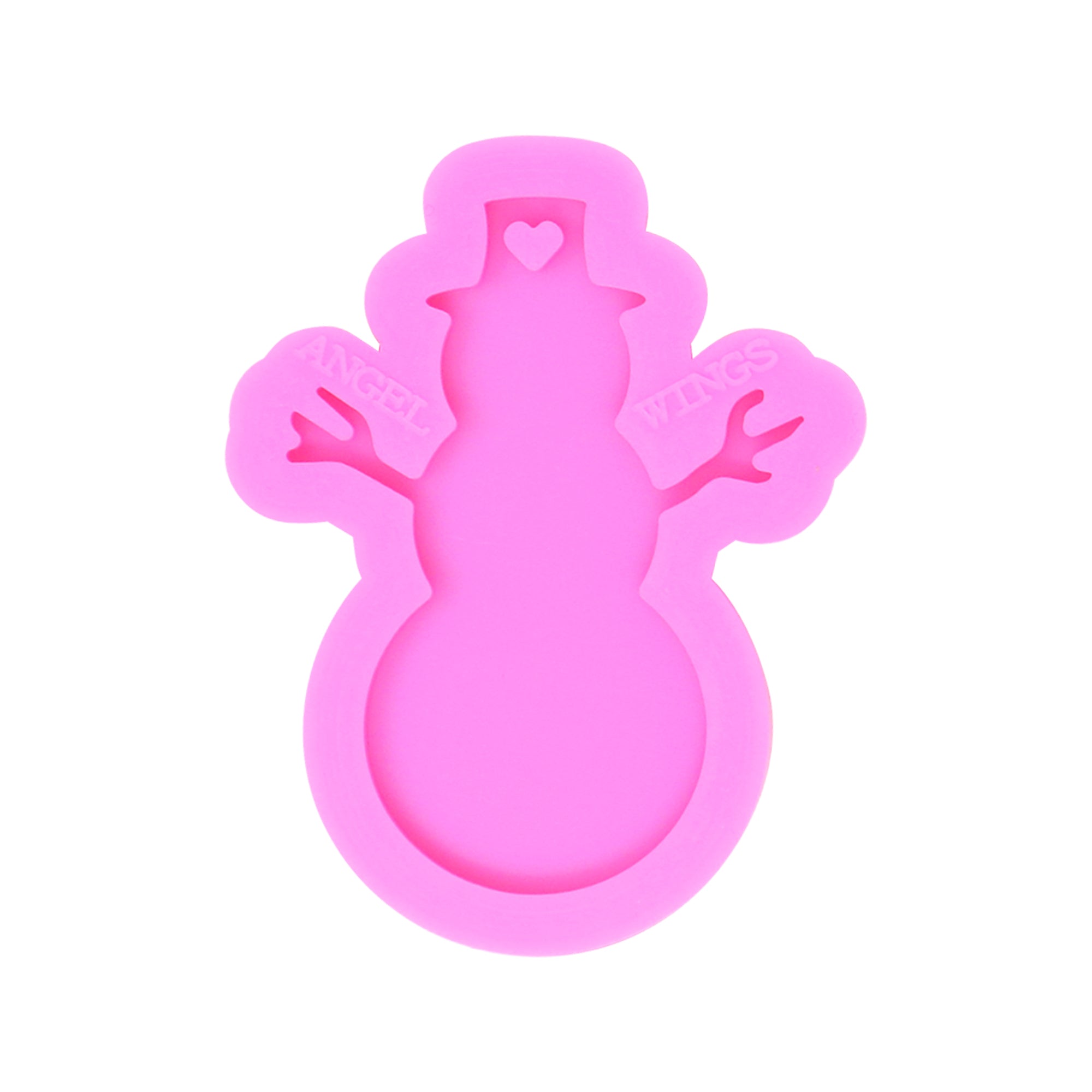 Snowman Ornament/Keychain Mold