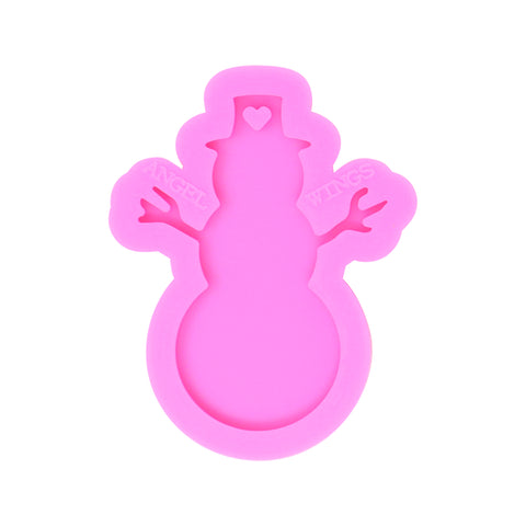 Christmas Snowman Ornament/Keychain Mold