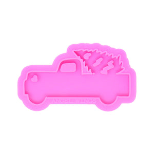 Christmas Pick Up Truck Ornament/Keychain Mold