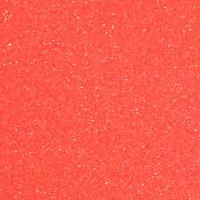 Neon Grapefruit Glitter HTV