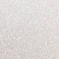 Rainbow White Glitter HTV