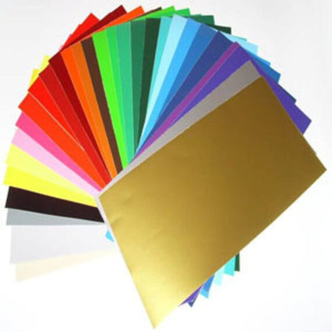 Permanent Adhesive Backed Vinyl Sheets By PrimeCuts USA - 65 VINYL