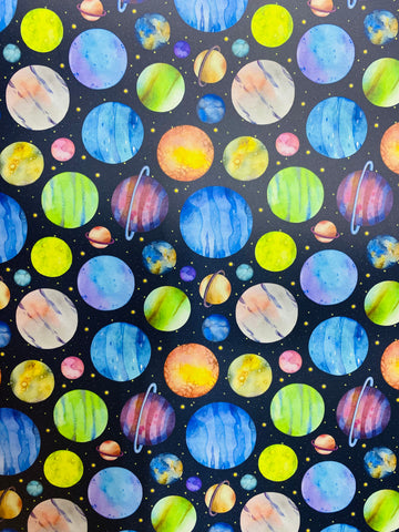 Planet Pattern HTV