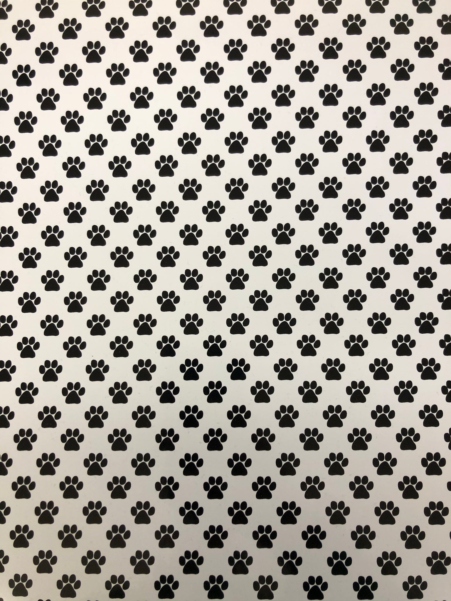 Paw Print 2 Adhesive