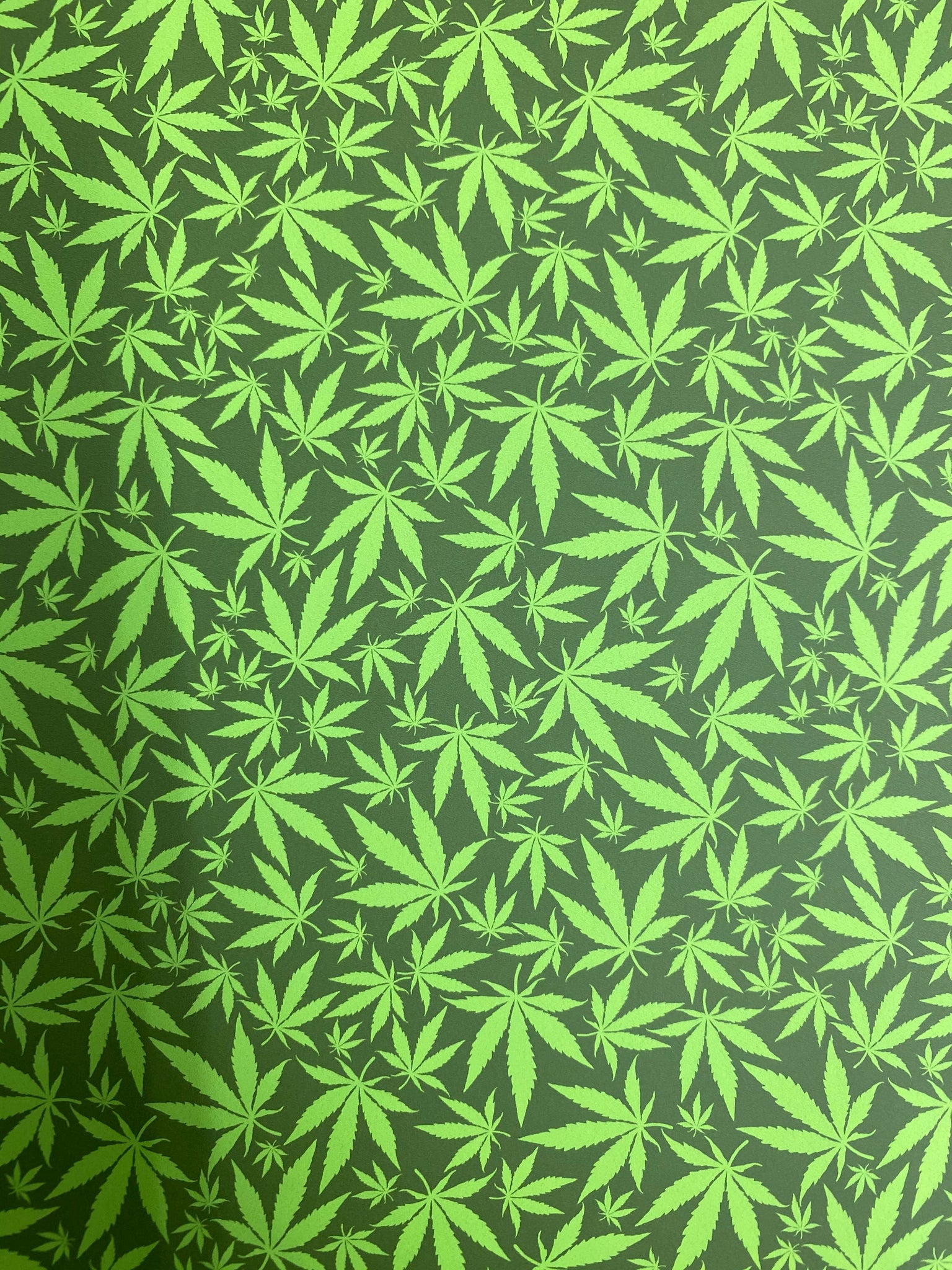Cannabis Pattern Adhesive Vinyl