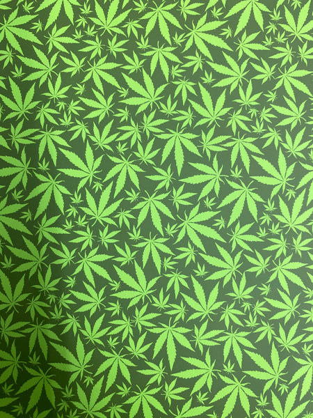 Cannabis Pattern Adhesive Vinyl