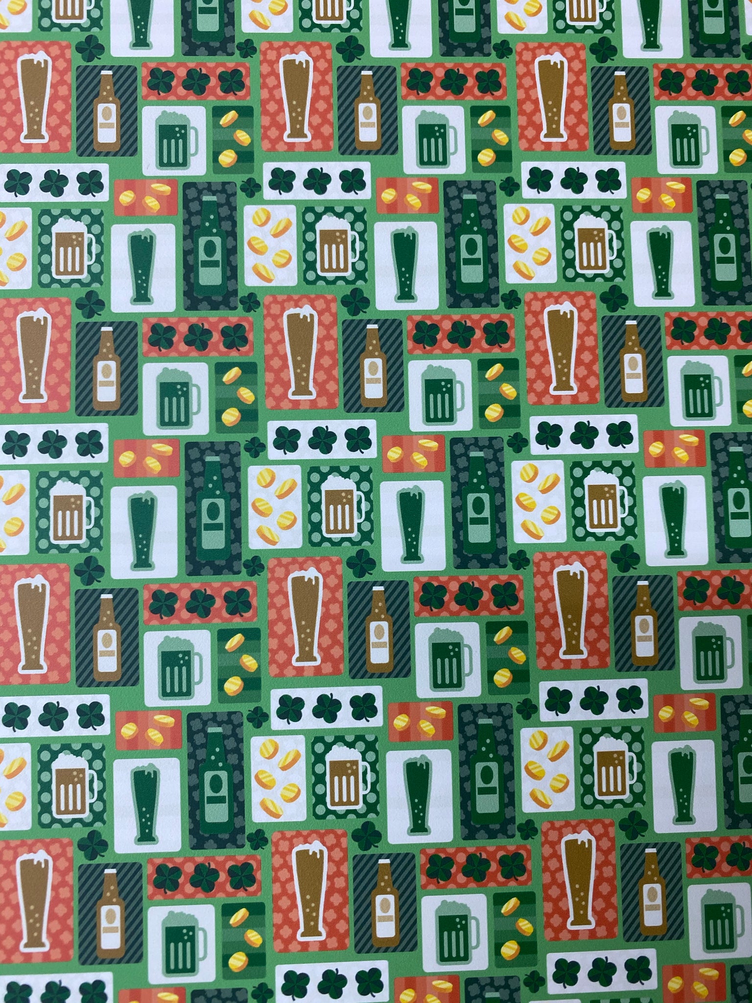 Beer Mug Pattern HTV