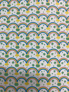 Rainbow Irish Pattern HTV