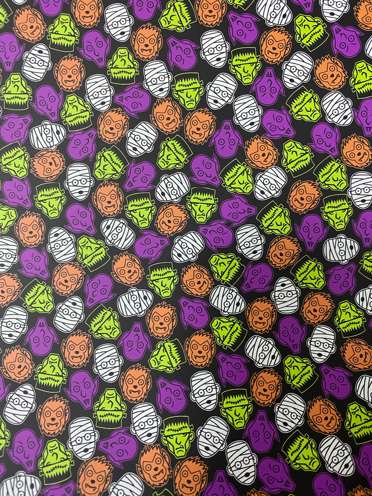 Monster Pattern HTV