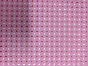 Red and White Heart Pattern HTV