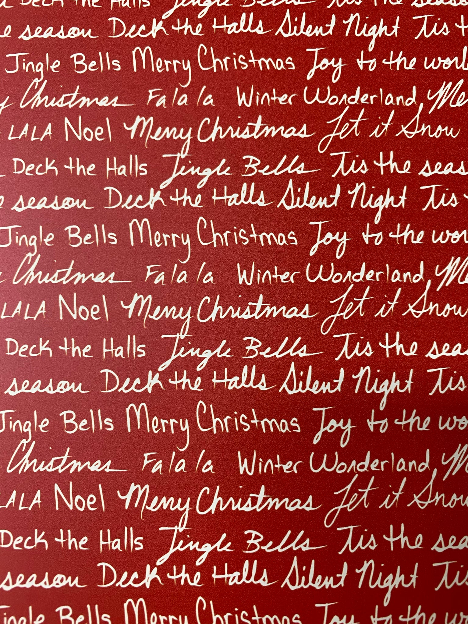 Merry Christmas Pattern HTV