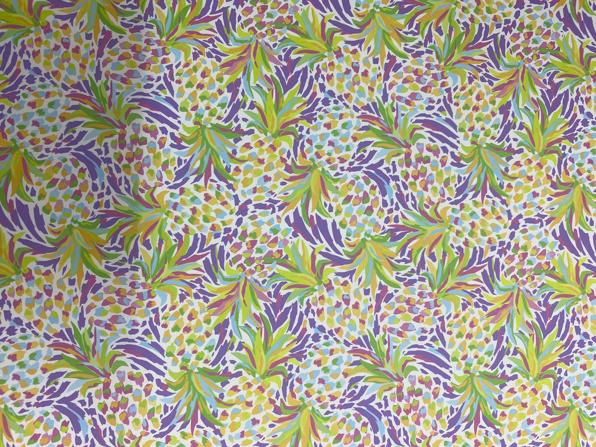 Funky Pineapple Pattern HTV