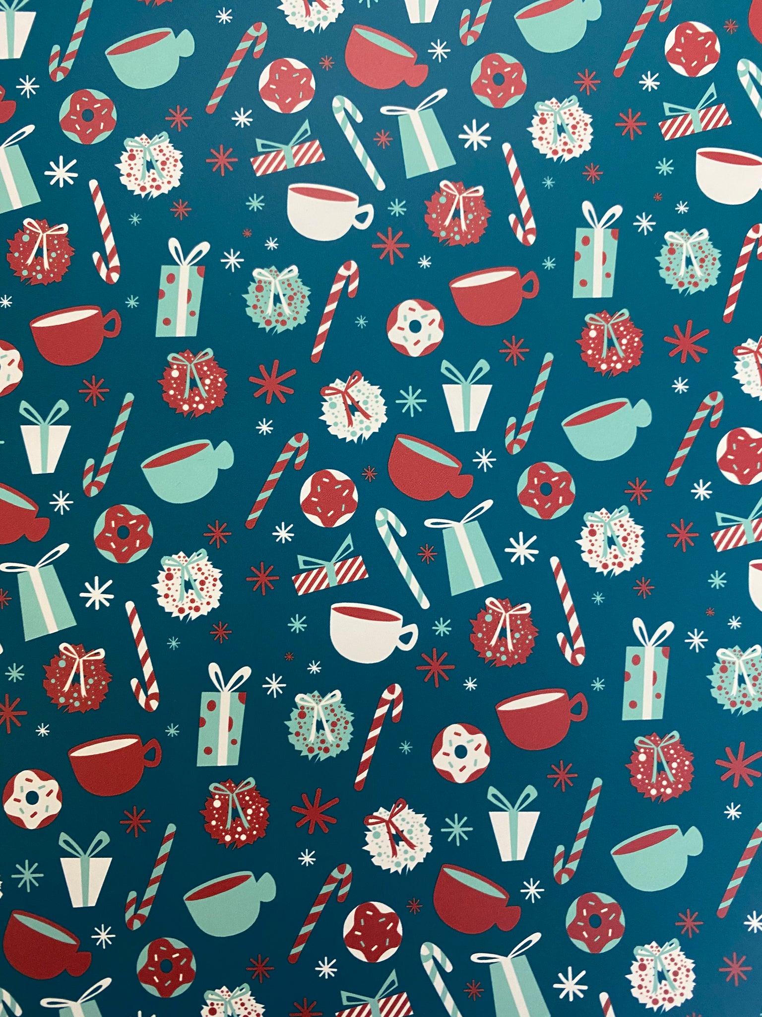 Hot Cocoa Pattern HTV