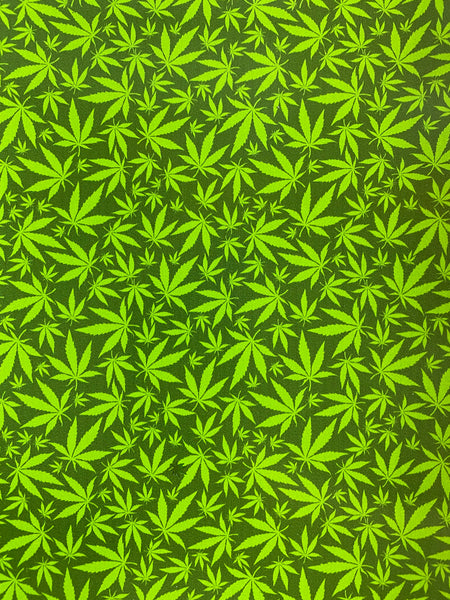 Cannabis Pattern Adhesive Vinyl