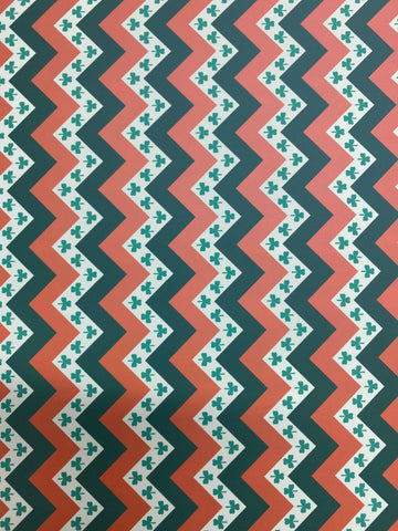 Irish Chevron Pattern HTV