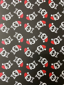 Holiday Skeleton Pattern HTV