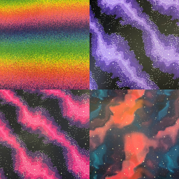 Galaxy Print HTV
